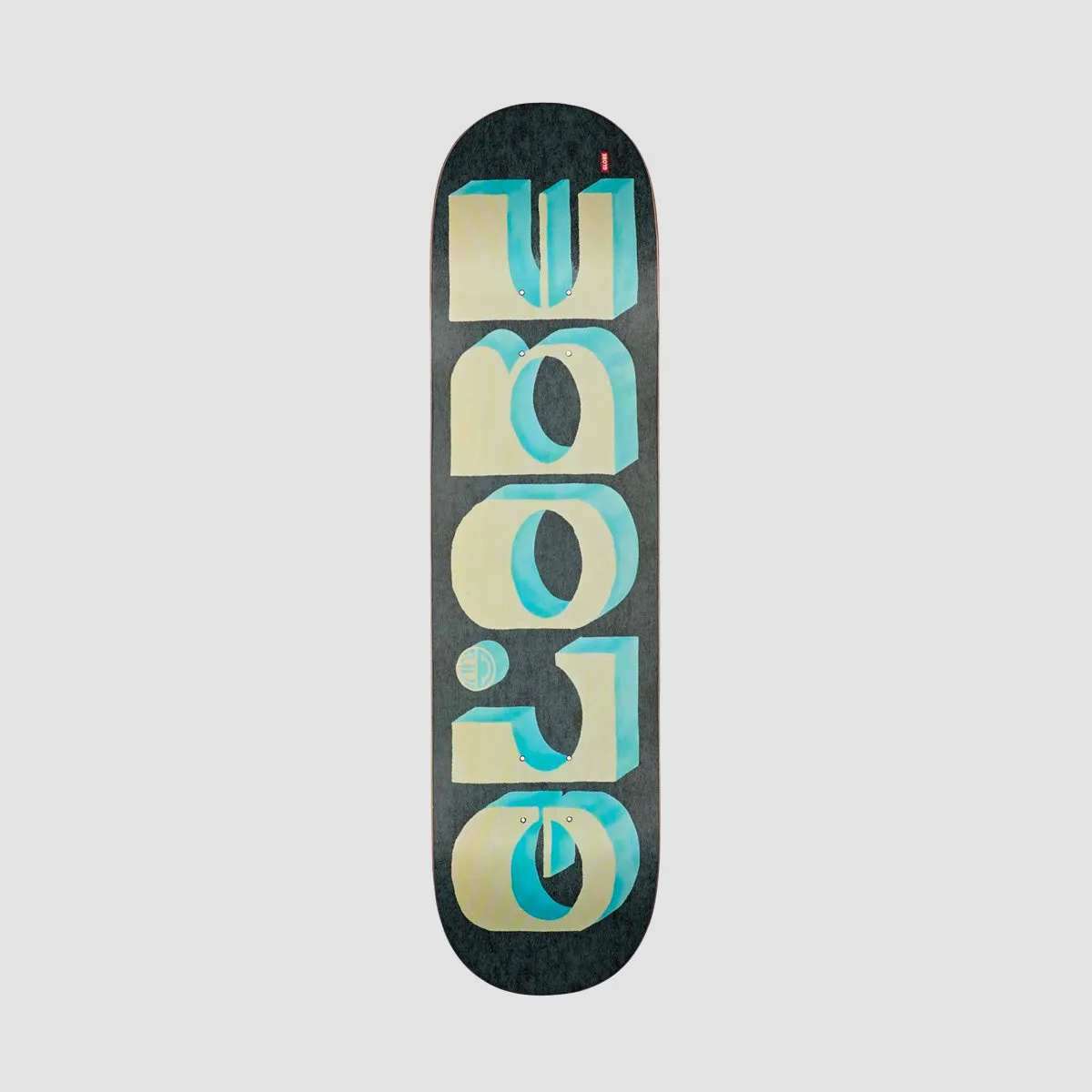 Globe G1 D Blocks Skateboard Deck Black/Yellow - 8"