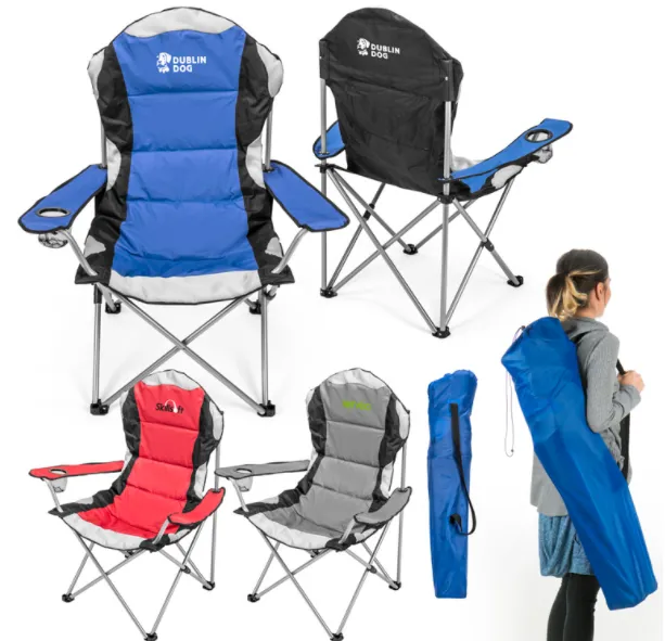 Go-Everywhere Padded Fold-Up Lounge Chair