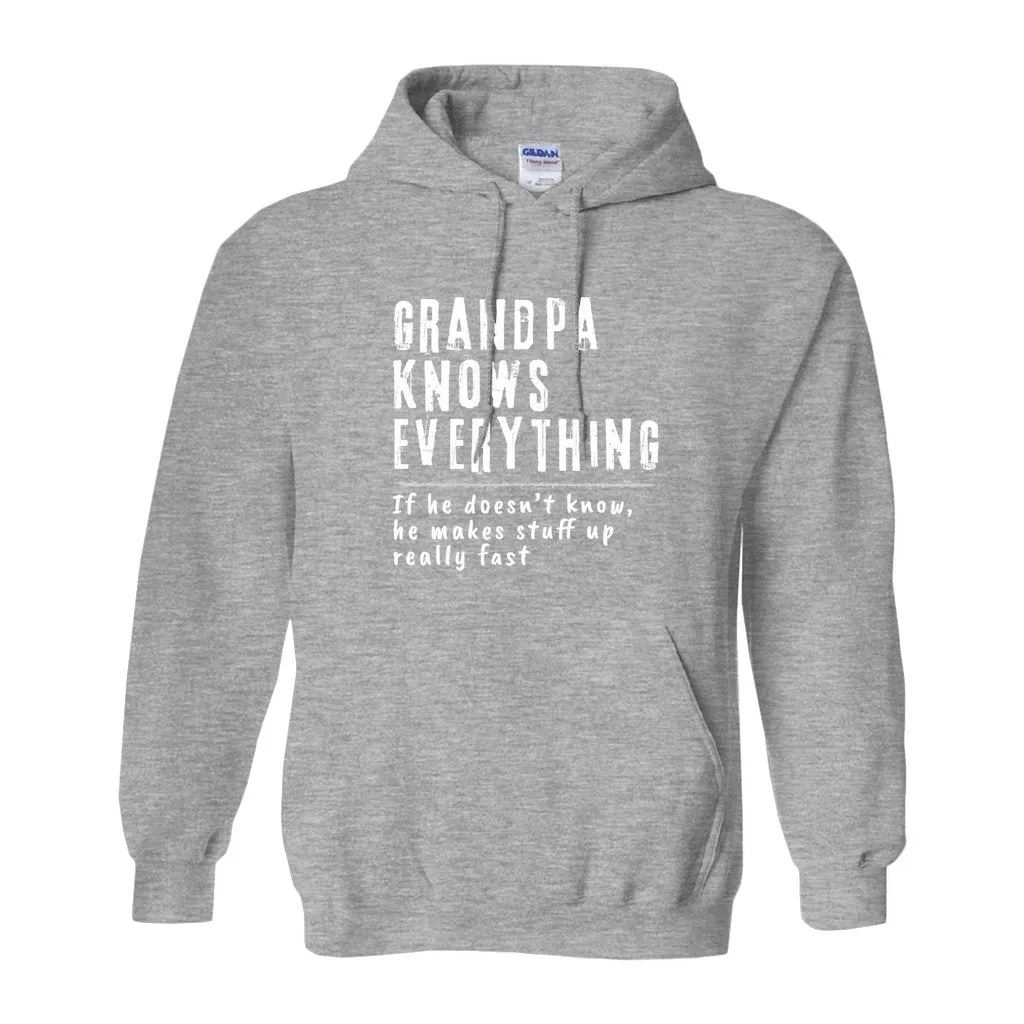 Grandpa Knows Everything Hoodie