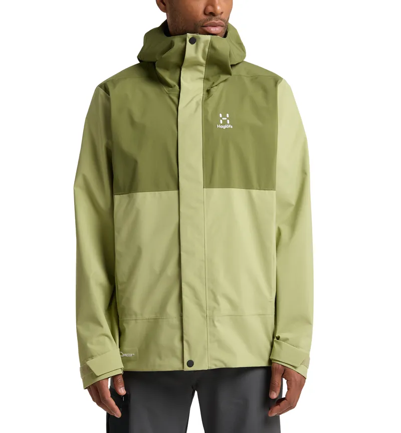 Haglofs Mens Koyal Proof Jacket Thyme Green/Olive Green