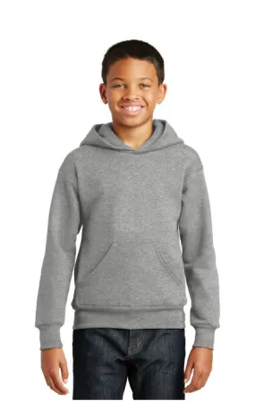 Hanes P470 Youth EcoSmart Pullover Hooded Sweatshirt