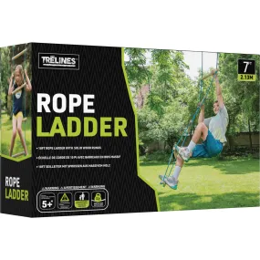 Hape Treslines: Climbing Rope Ladder 7 ft - Hang From A Tree Or Treslines Lines