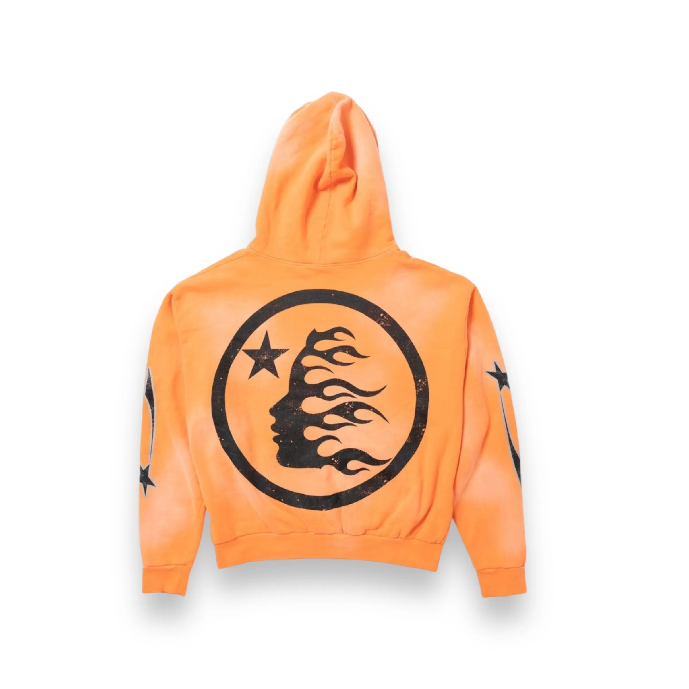 Hellstar Hellstar Fire Orange Hoodie Orange Dye