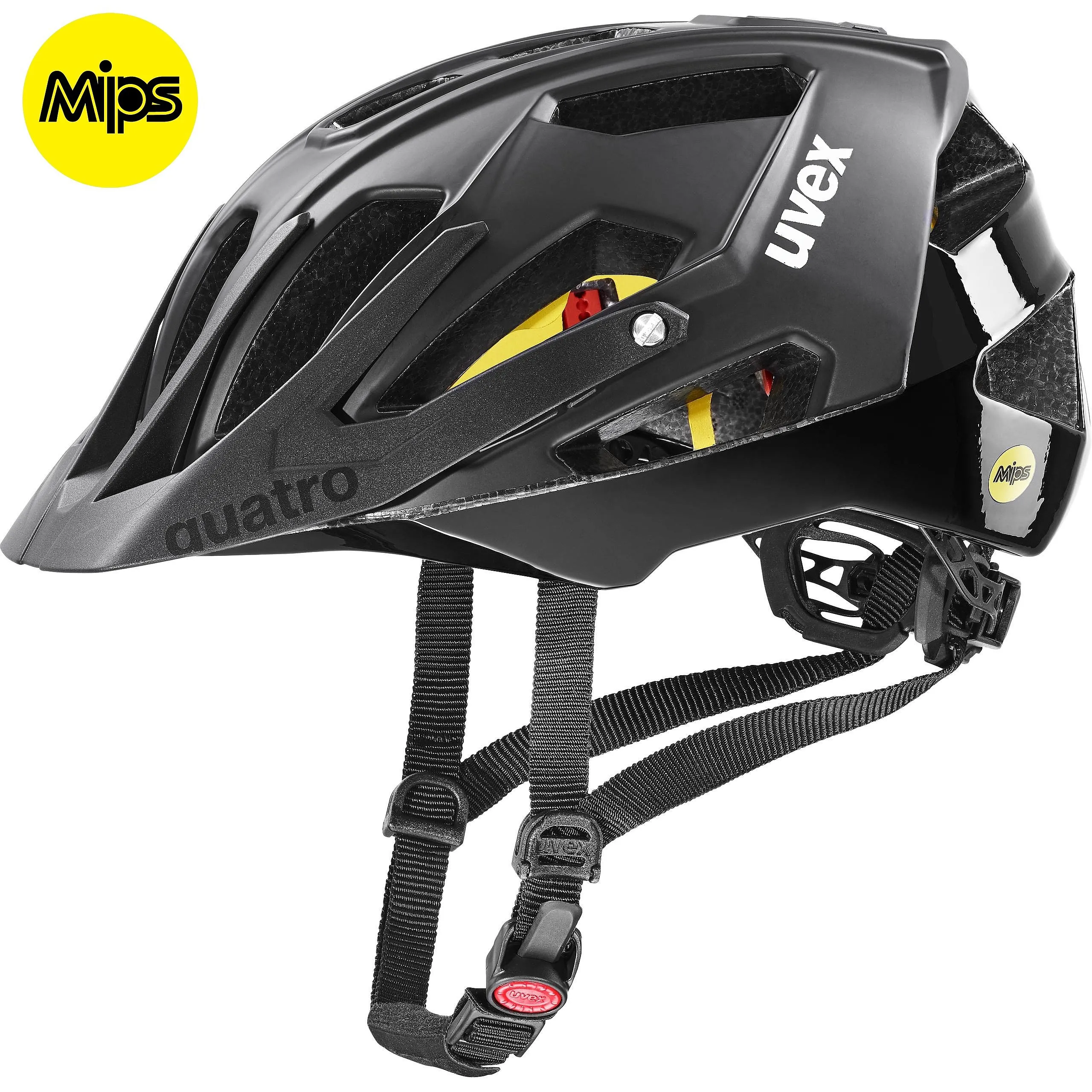 helmet Uvex Quatro CC Mips - All Black