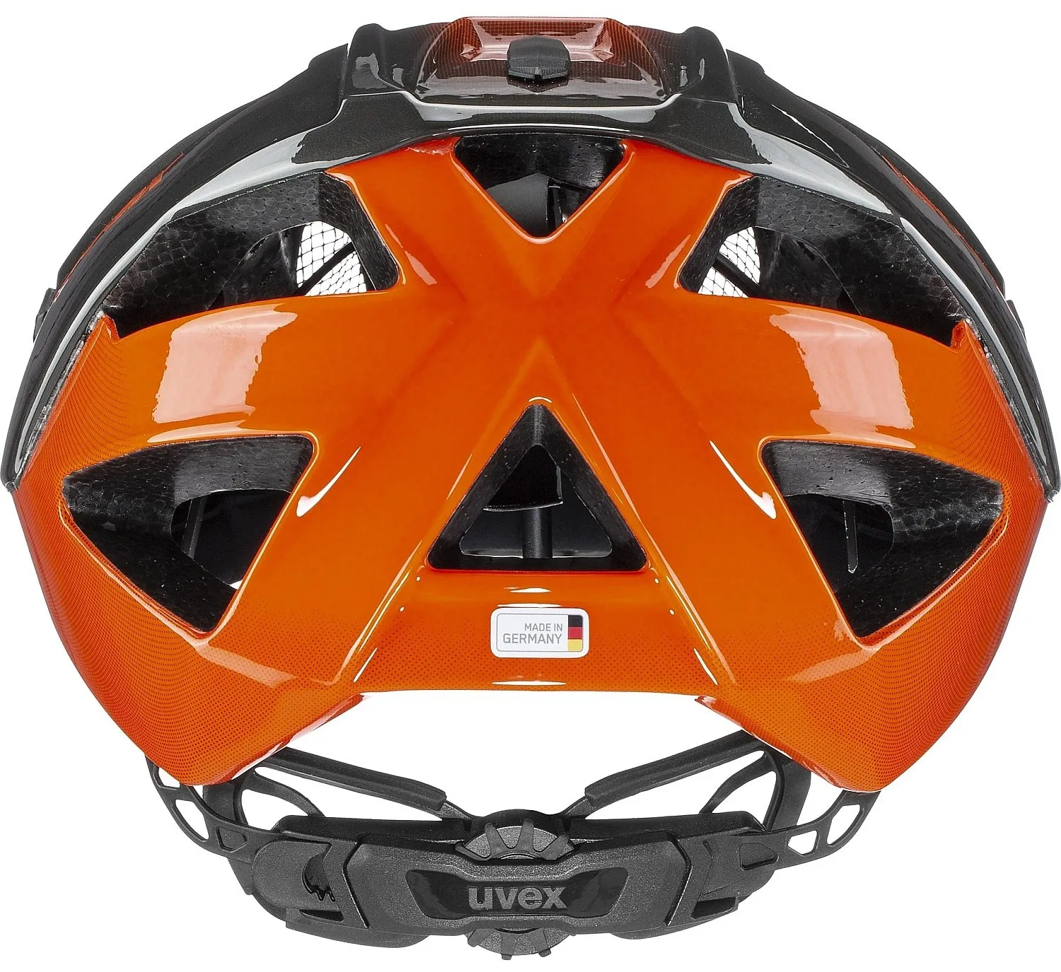 helmet Uvex Quatro - Titan/Orange