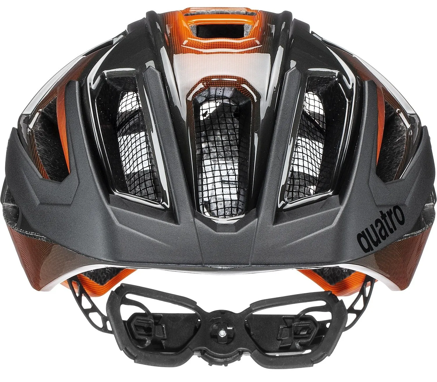 helmet Uvex Quatro - Titan/Orange