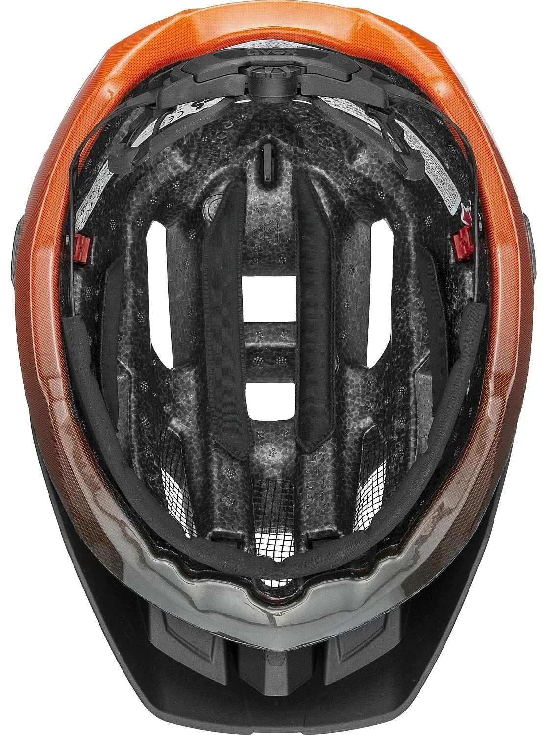 helmet Uvex Quatro - Titan/Orange