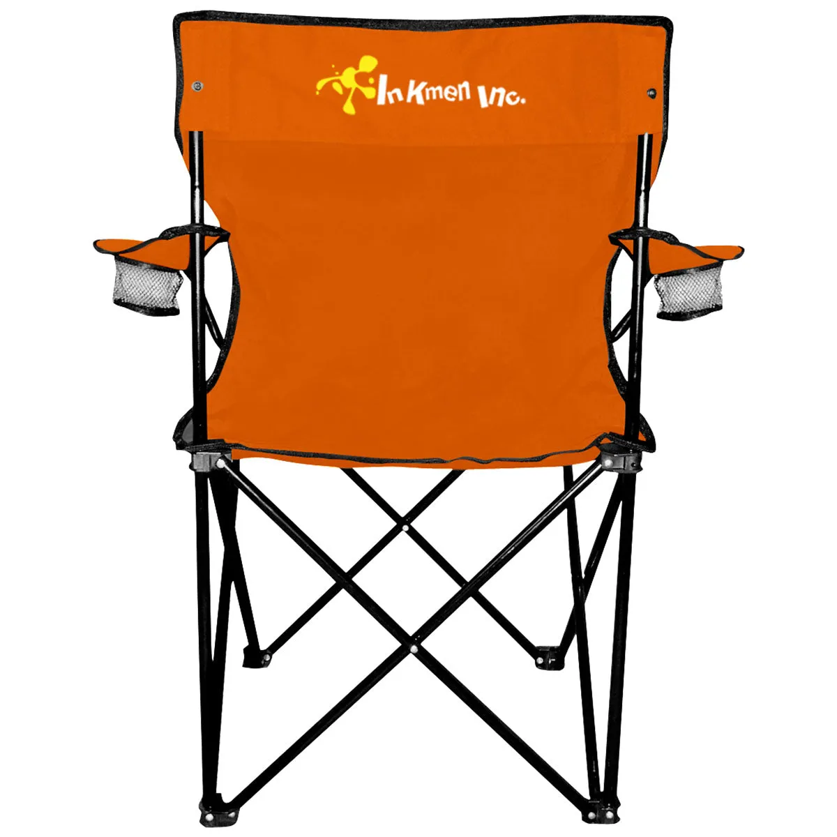 Hit Orange Folding Chair With Carrying Bag