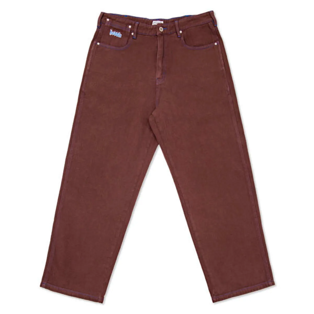 HODDLE SKATEBOARDS 12OZJJ DENIM RANGER JEAN BROWN