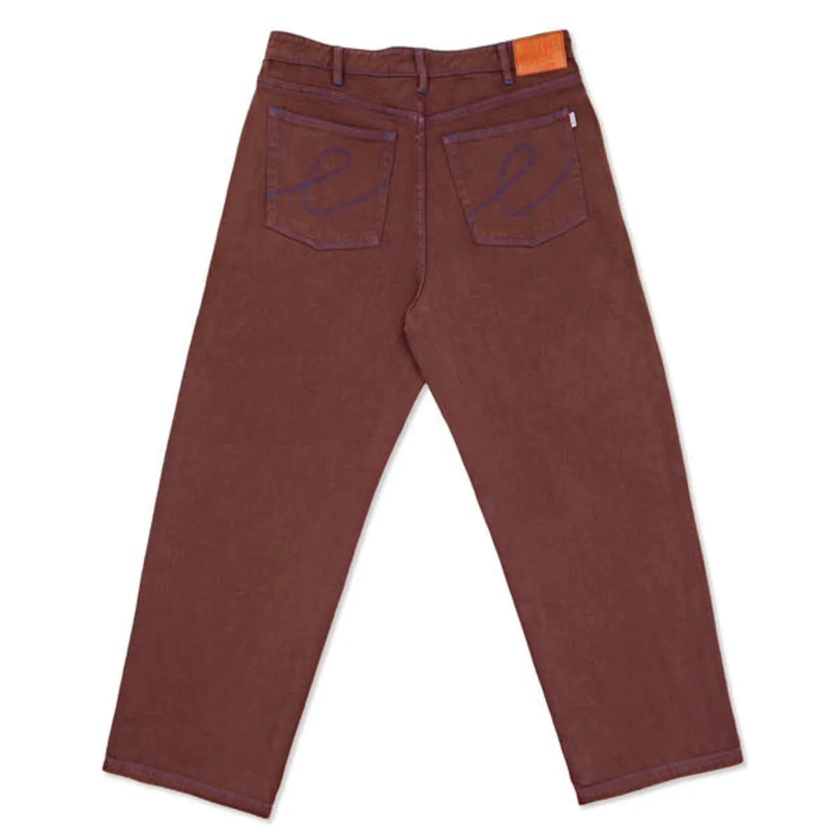 HODDLE SKATEBOARDS 12OZJJ DENIM RANGER JEAN BROWN