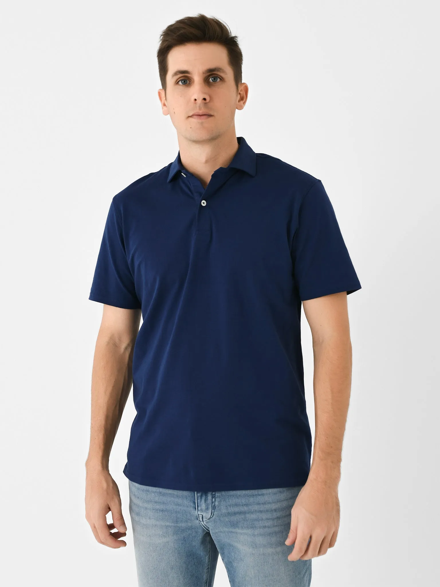     HOLDERNESS & BOURNE  Men's The Scott Polo    