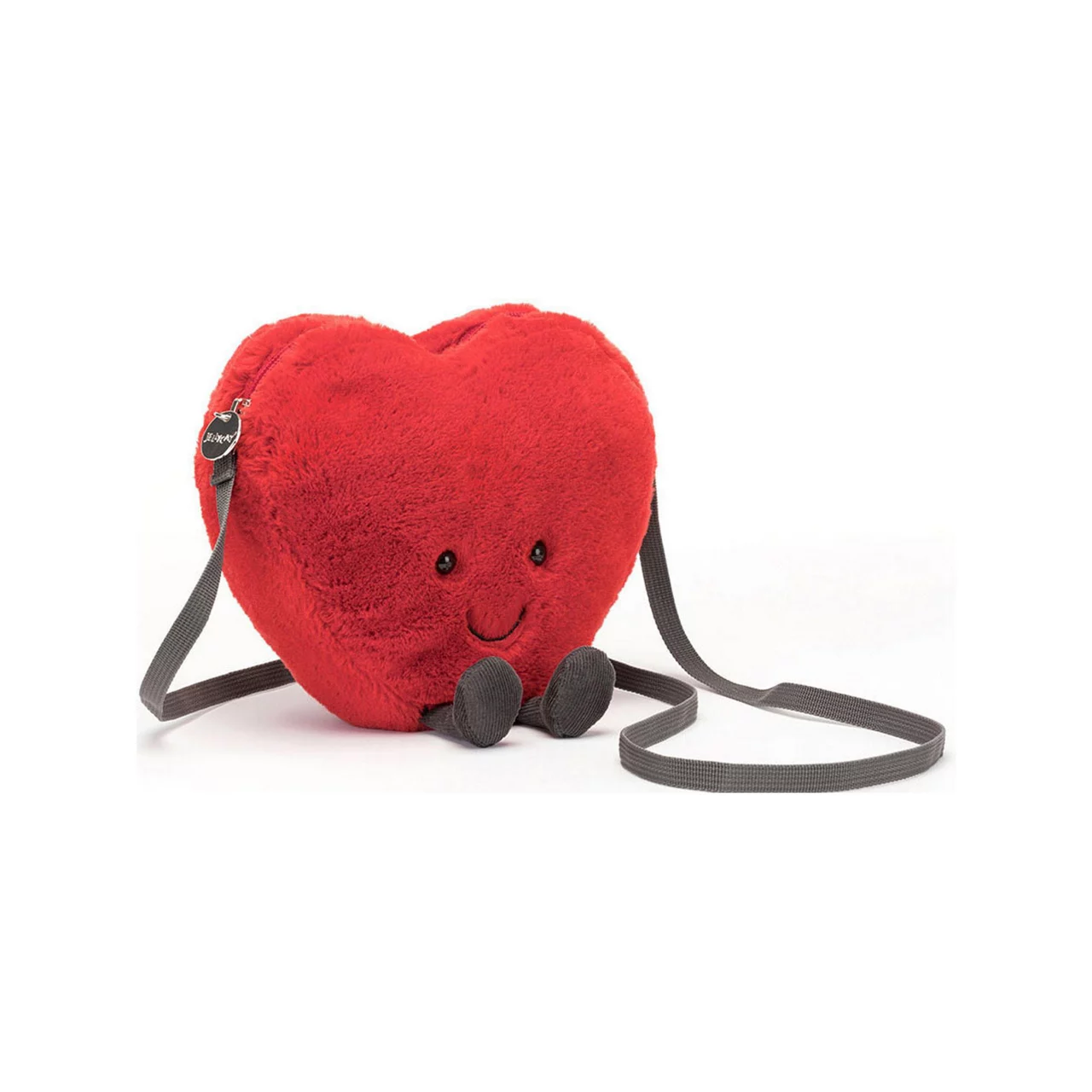 JELLYCAT Amuseable Heart Bag - Red