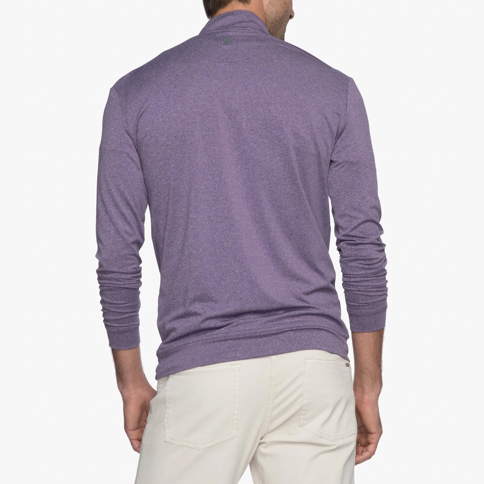 Johnnie O Flex Prep Formance 1 4 Zip Pullover JMKO1420 Eggplant