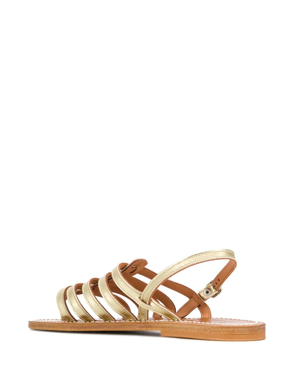 K Jacques St Tropez    K Jacques St Tropez Homere Leather Flat Sandals