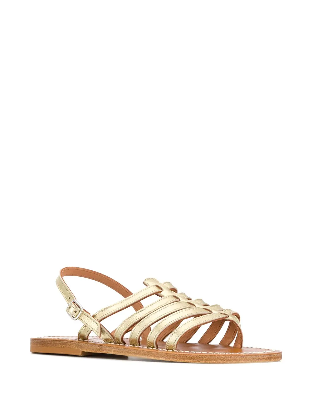 K Jacques St Tropez    K Jacques St Tropez Homere Leather Flat Sandals