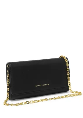 Katie Loxton Rubi Chain Crossbody Purse, Black