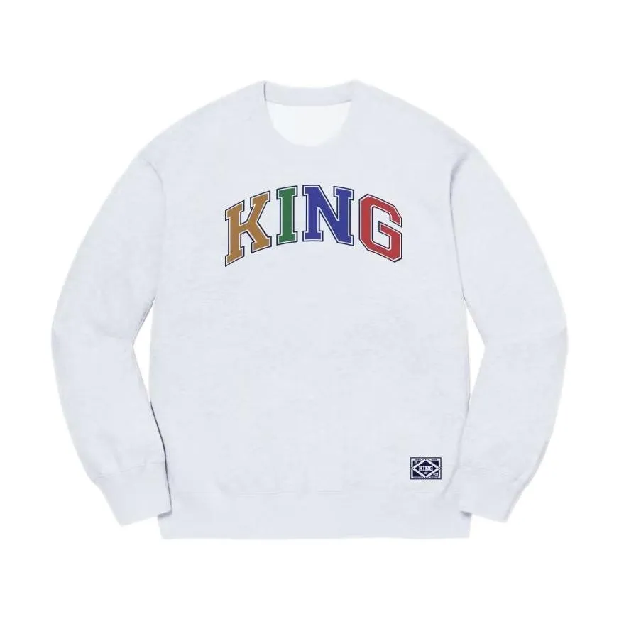 King Skateboards Kingsbridge Crewneck Grey