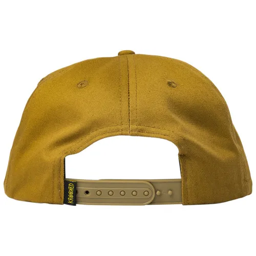 Krooked Skateboards Hat Bird Lightening Snapback Tan