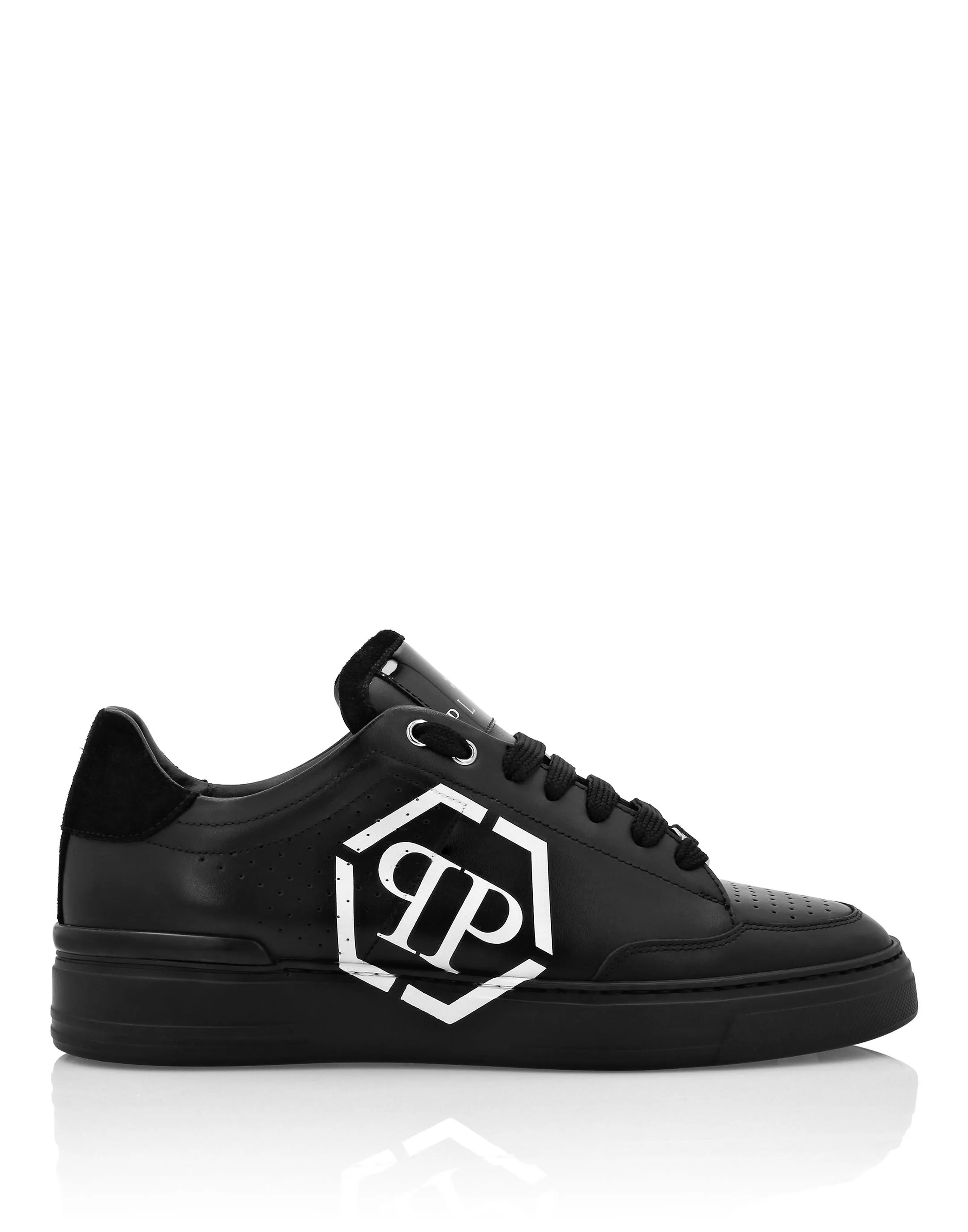 Lo-Top Leather Sneakers Hexagon