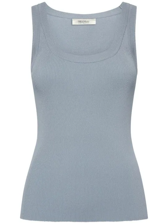 Max Mara   Siro crepe tank top 