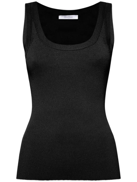 Max Mara   Siro crepe tank top 