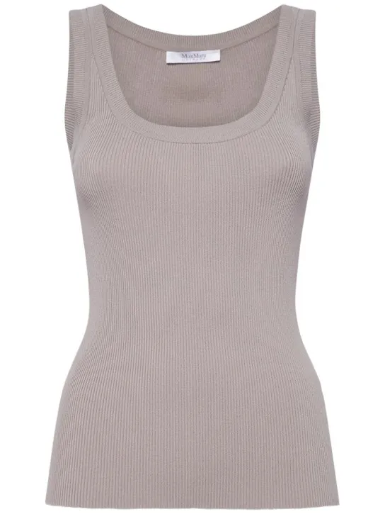 Max Mara   Siro crepe tank top 