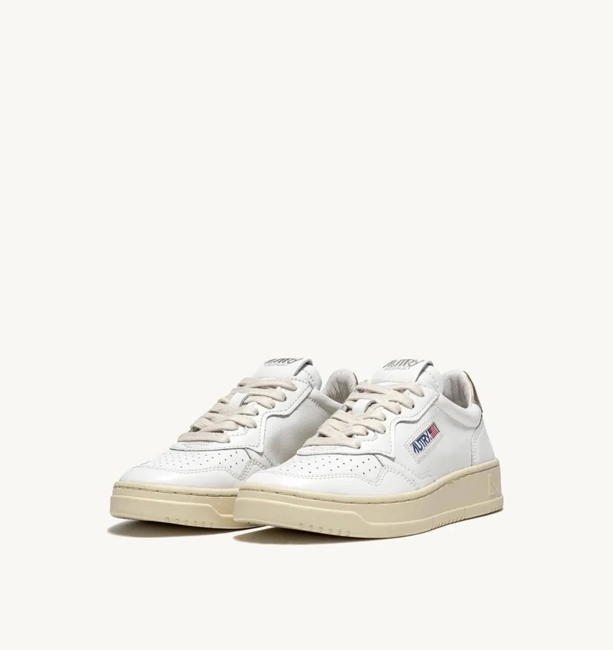 Medalist Low Sneakers - White/Gold