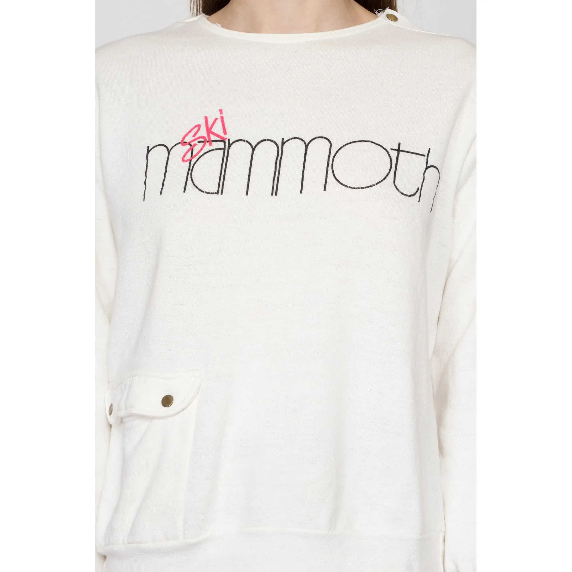 Medium 80s Ski Mammoth Sweatshirt