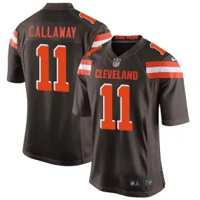 Men's Antonio Callaway Brown Player Limited Team Jersey