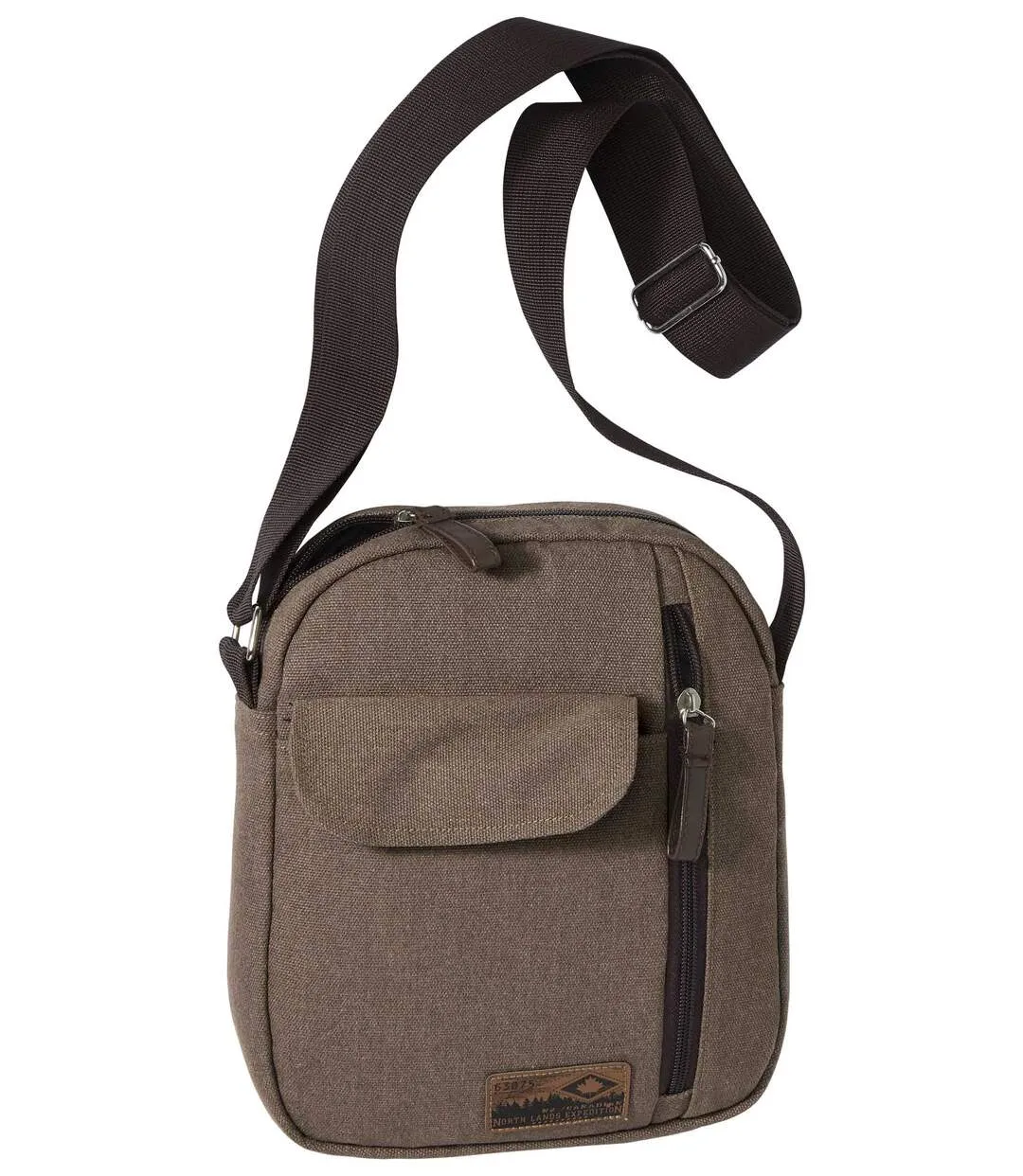 Men's Brown Cross Body Bag