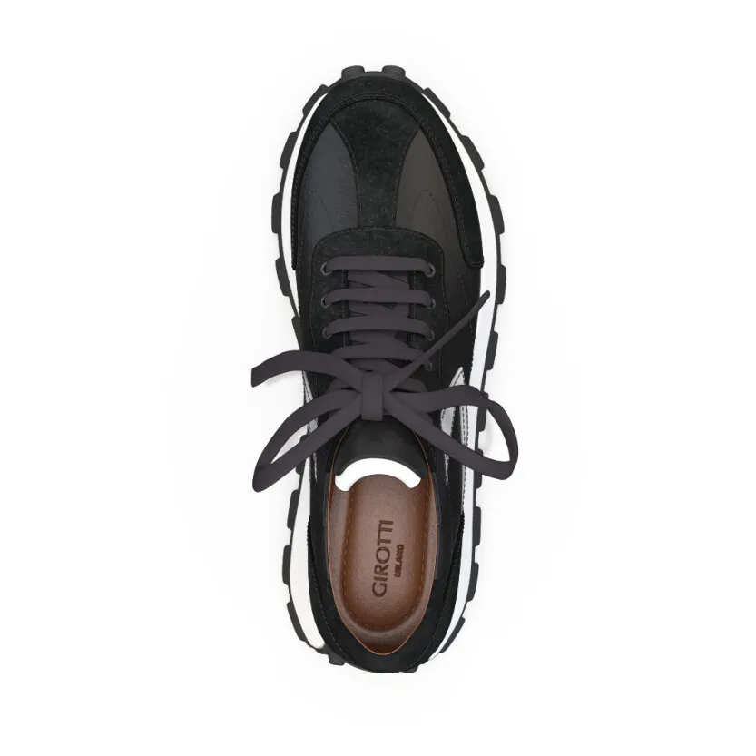 Men's Leather Running Sneakers 55165