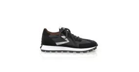 Men's Leather Running Sneakers 55165