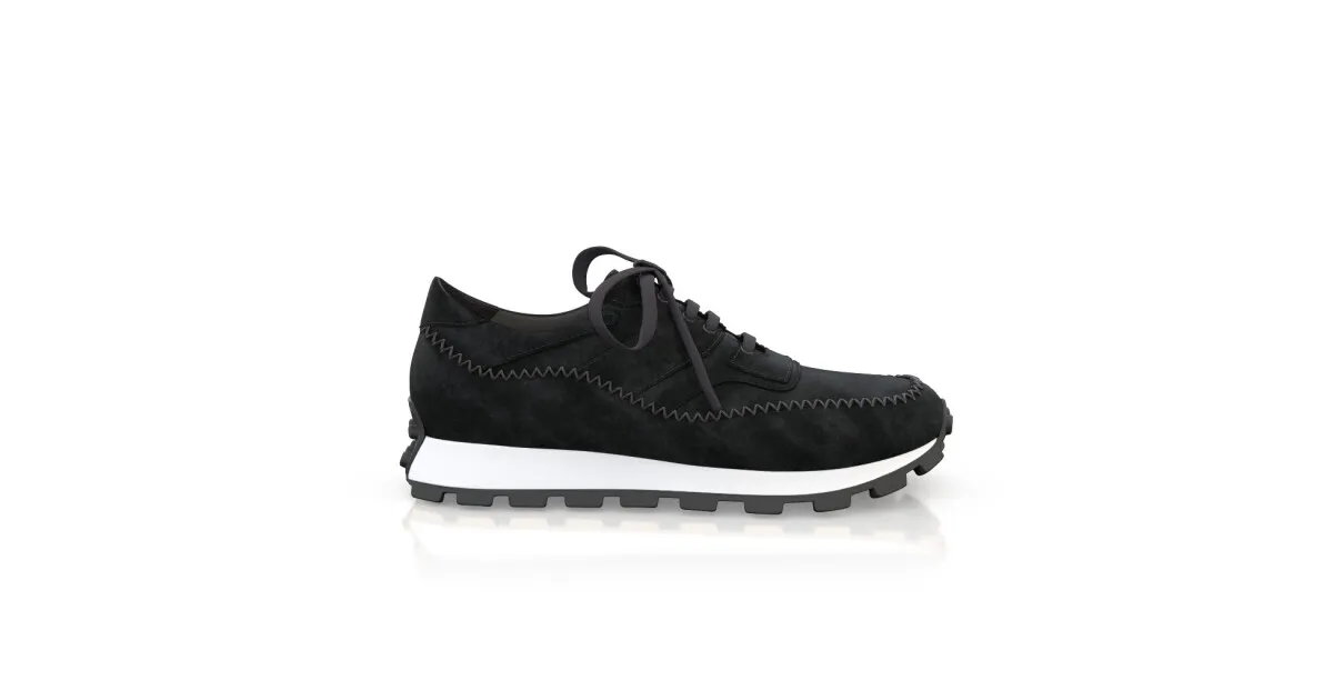 Men's Leather Running Sneakers 57175