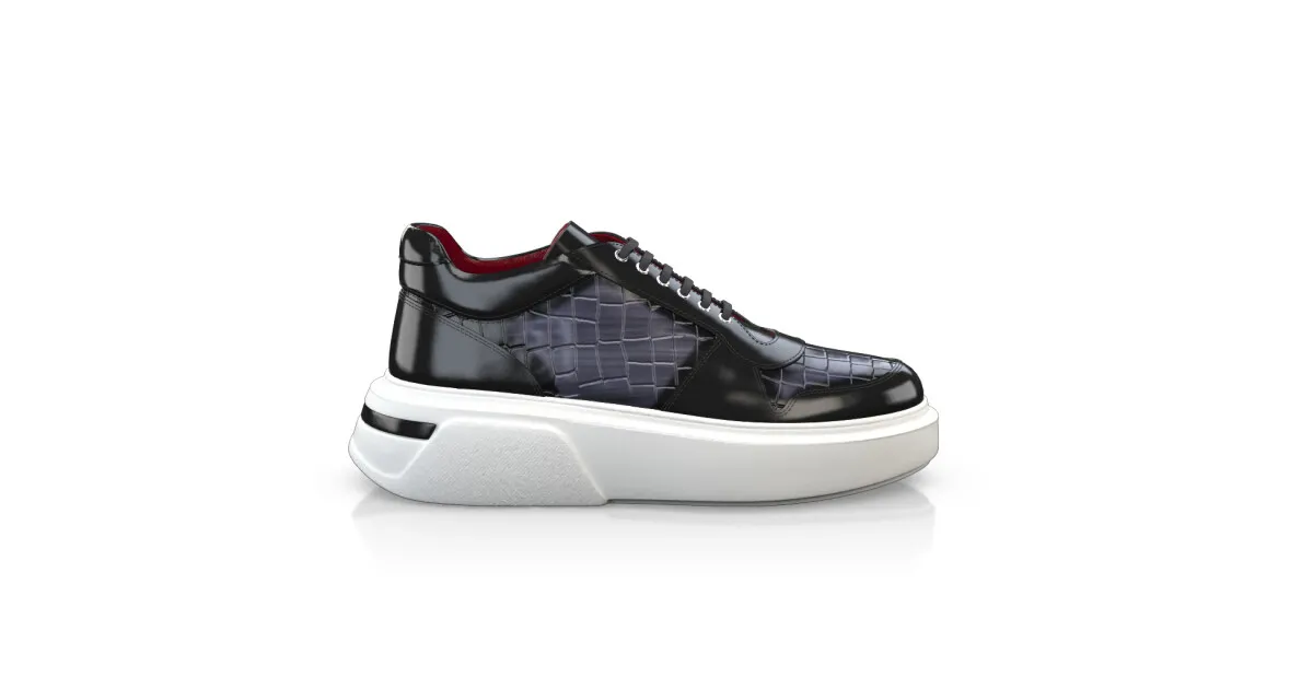 Men`s Luxury Flat Sneakers 47608