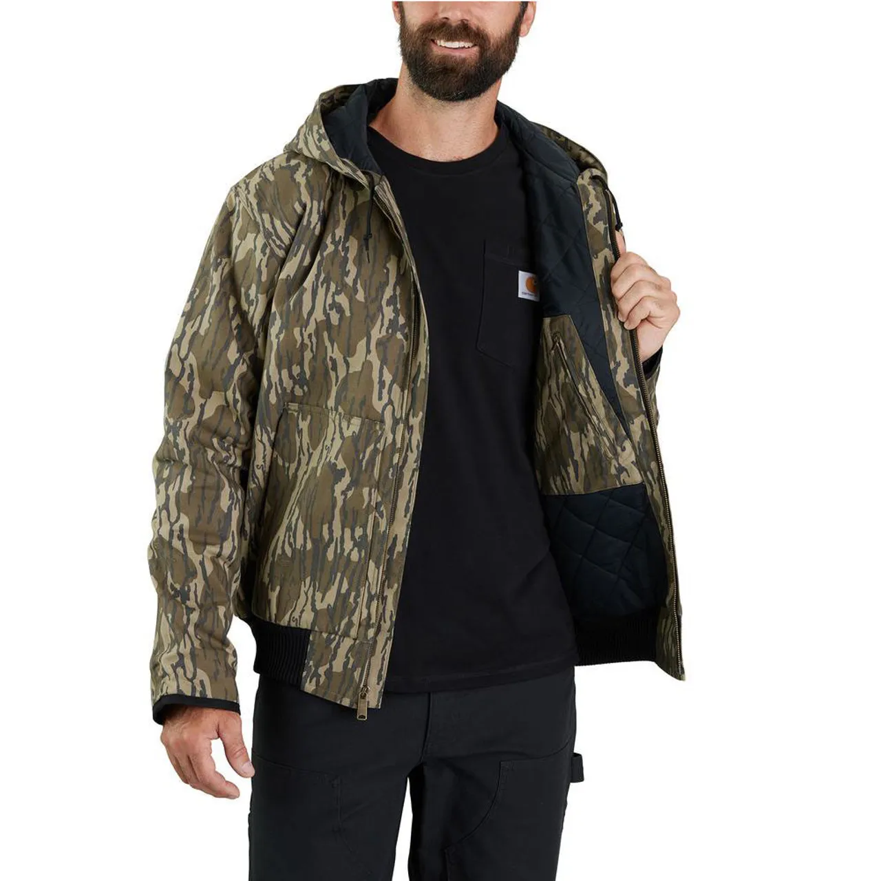 Men's Carhartt Rugged Flex Insulated Camo Active Jacket