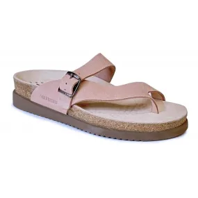 Mephisto  Womens Helen Sandvel Old Pink Strap Over Toe Loop Sandals 62849