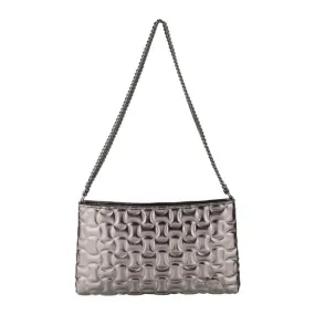 Mochi Women Gun-Metal Shoulder Bag