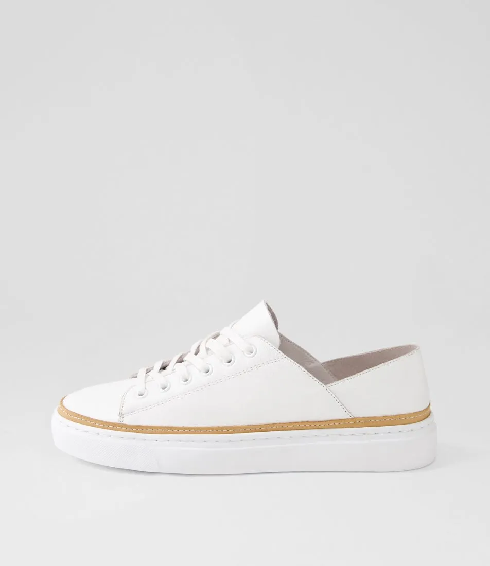 MOLLINI Ollov White Leather Sneakers