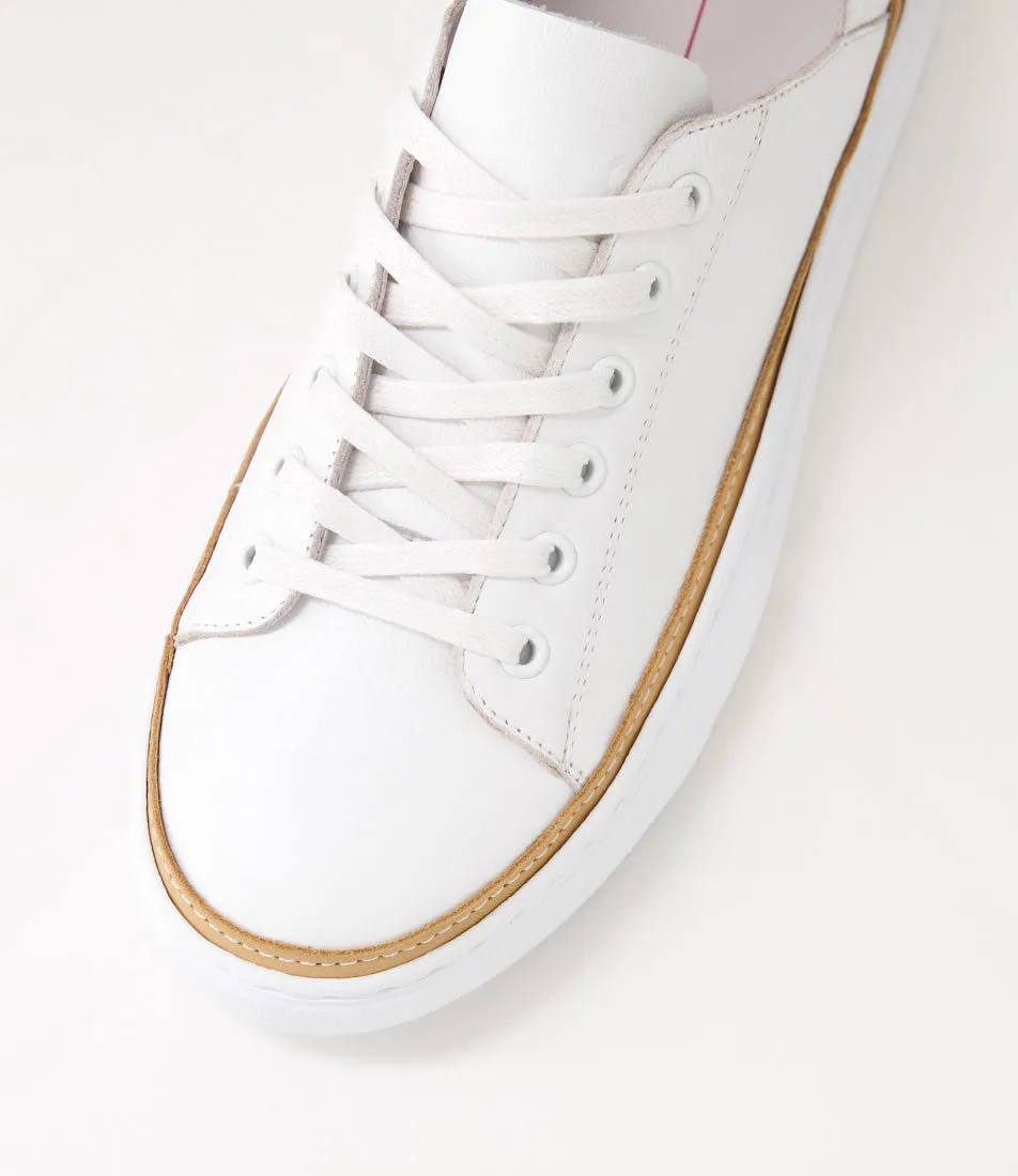 MOLLINI Ollov White Leather Sneakers