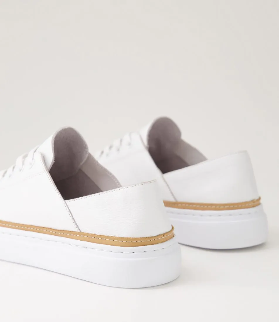 MOLLINI Ollov White Leather Sneakers