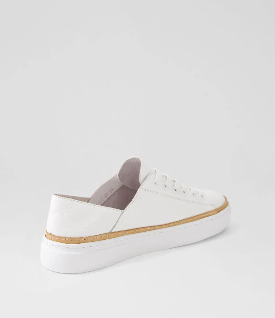 MOLLINI Ollov White Leather Sneakers