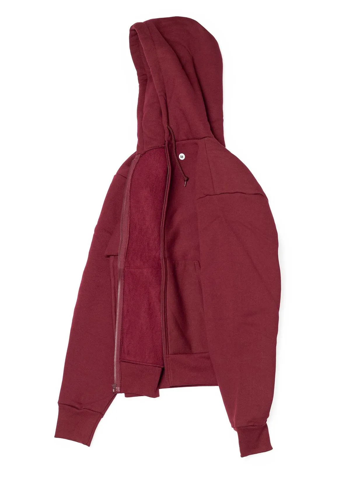 Nakamuraya Camber Heavyweight/12oz Zip Hoodie - Burgundy