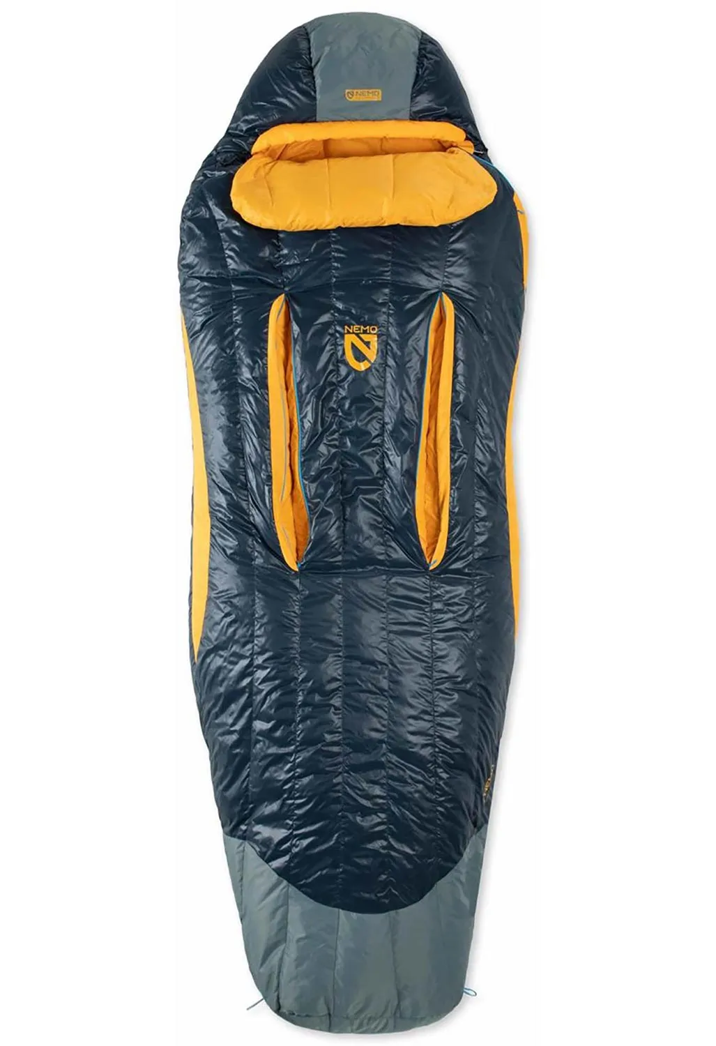 Nemo Disco 15 Long Sleeping Bag - Torch/Stormy Night