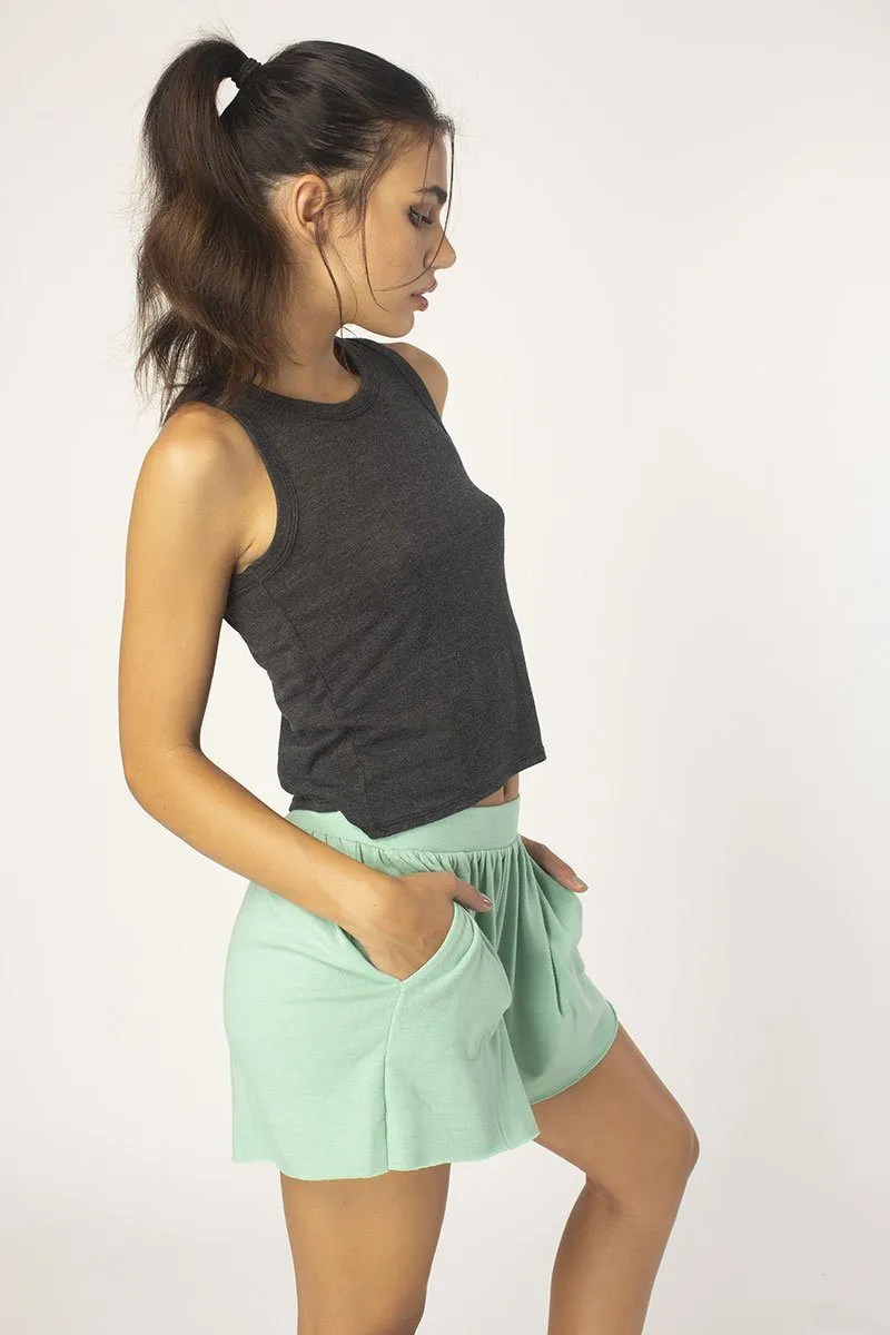 Neo Mint Flounce Short