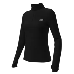 New Balance Women's Sport Essentials Space Dye Quarter Zip