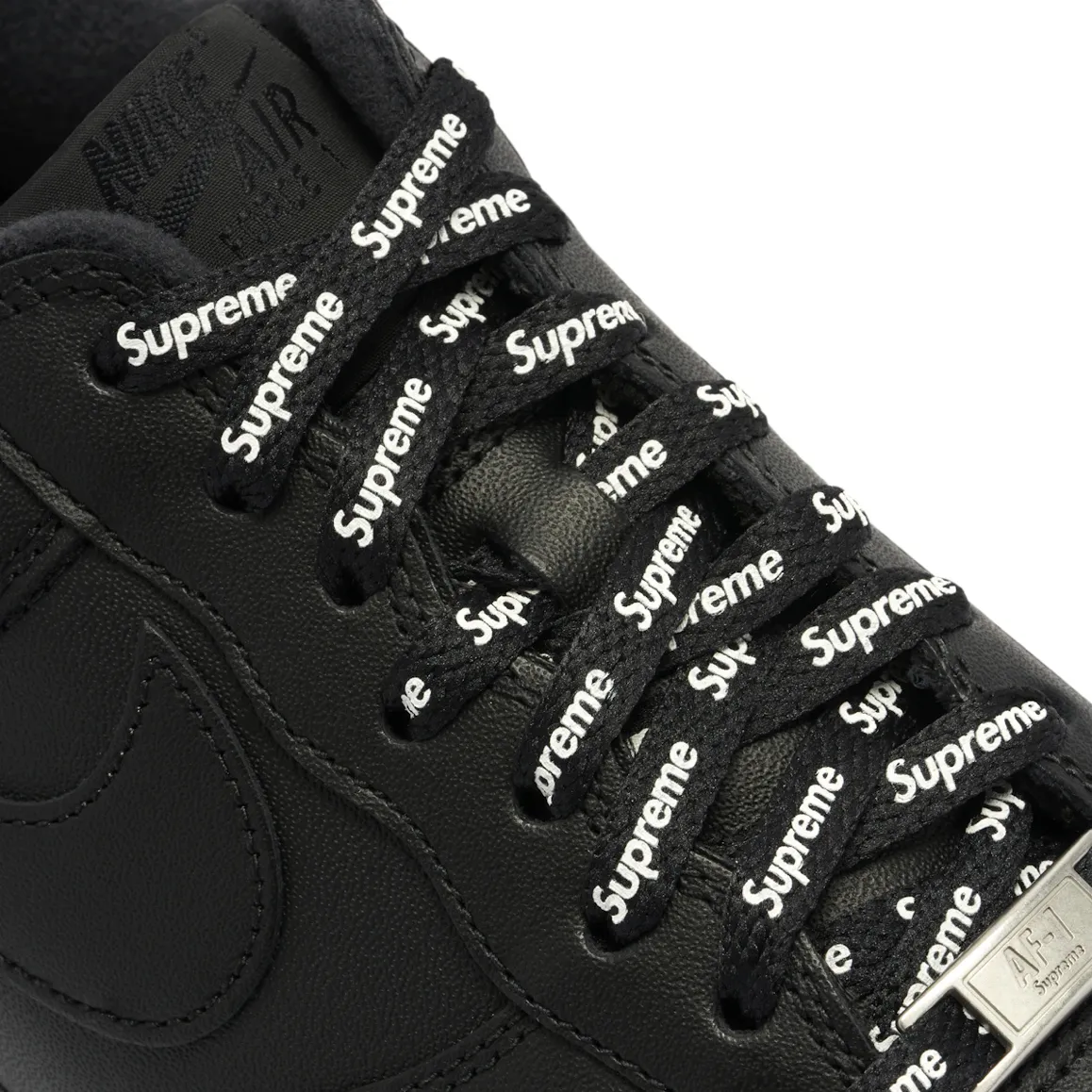 Nike Air Force 1 Low Supreme - Black