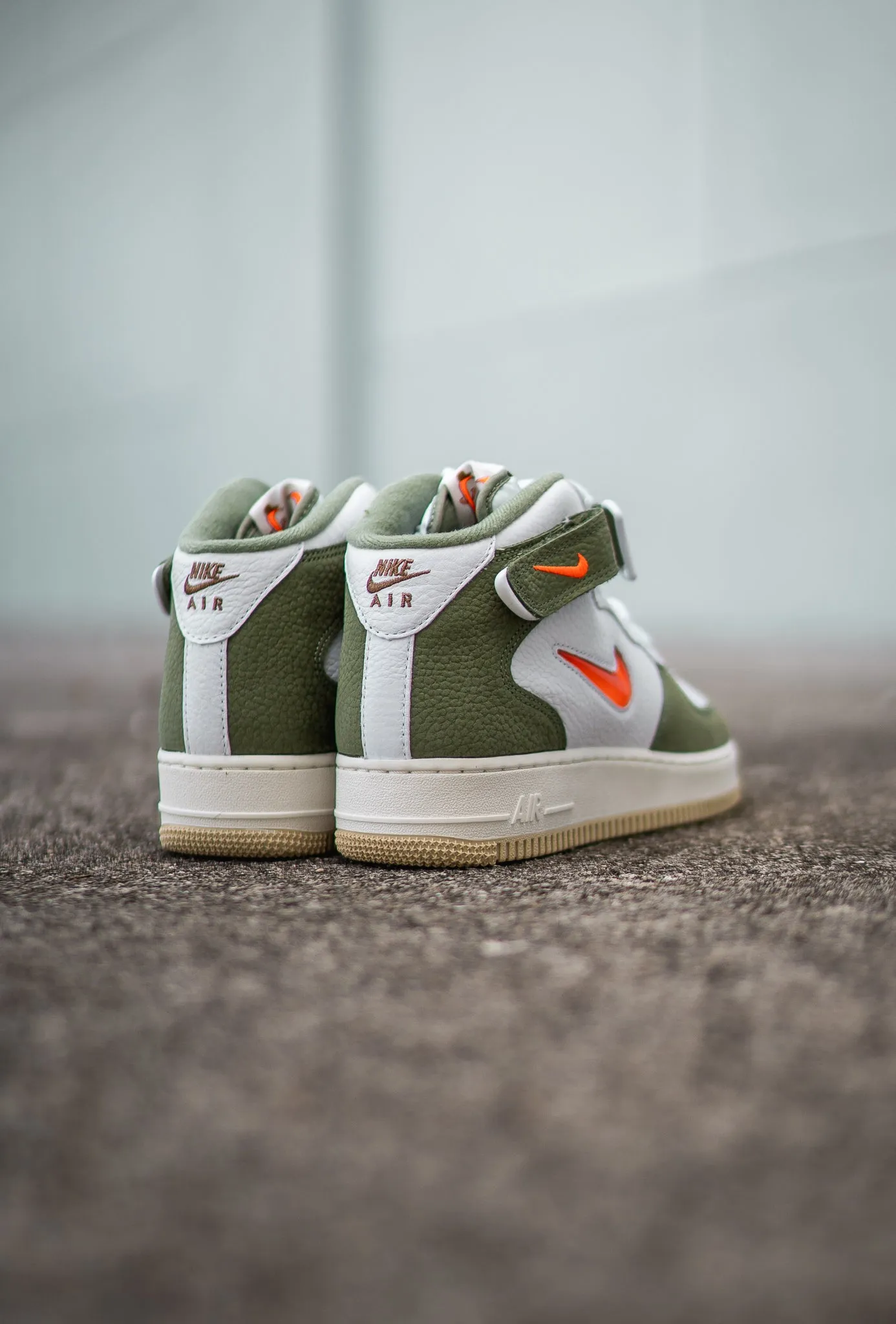 Nike Air Force 1 Mid QS (Olive Jewel)