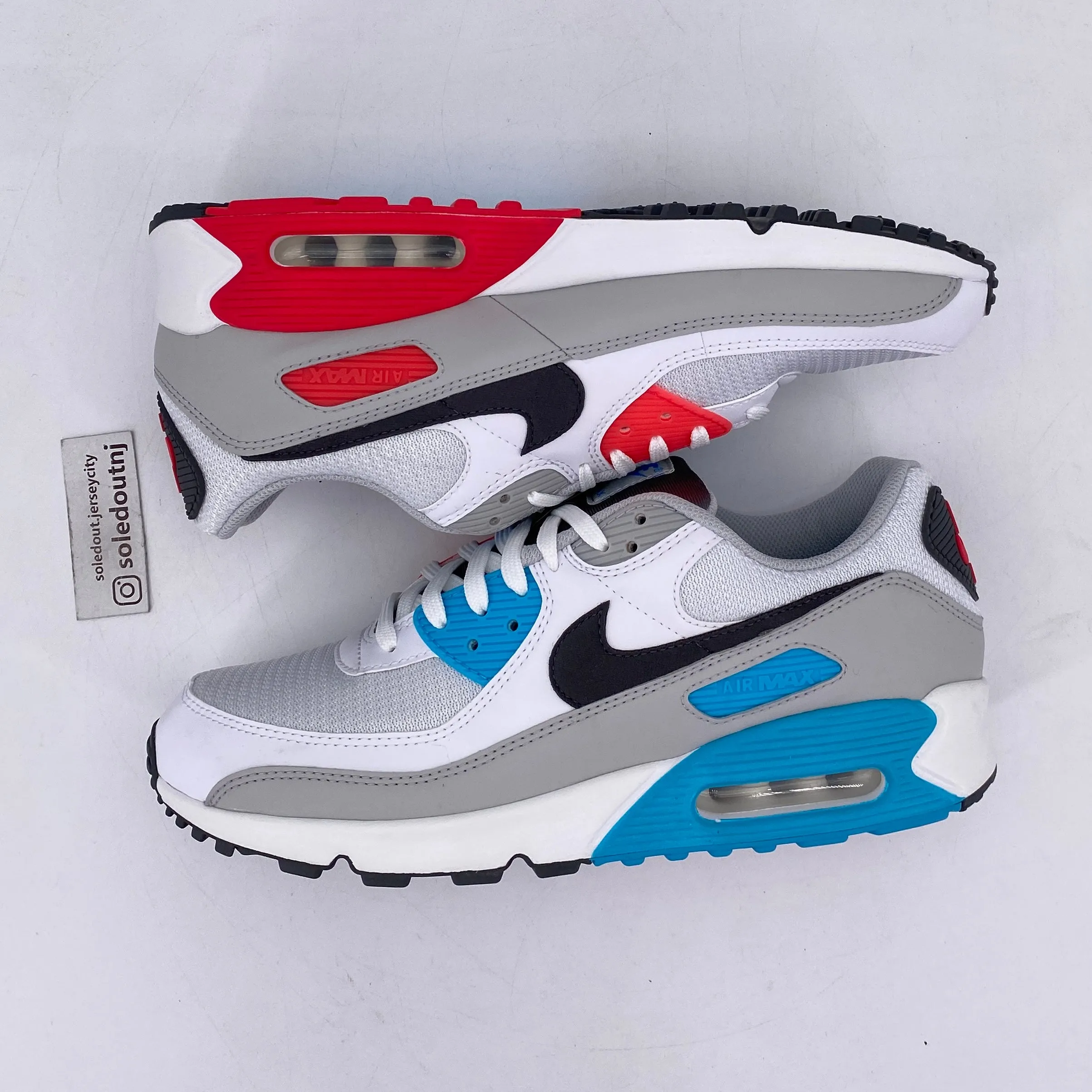 Nike Air Max 90 Chlorine Blue 2021 New Size 10.5