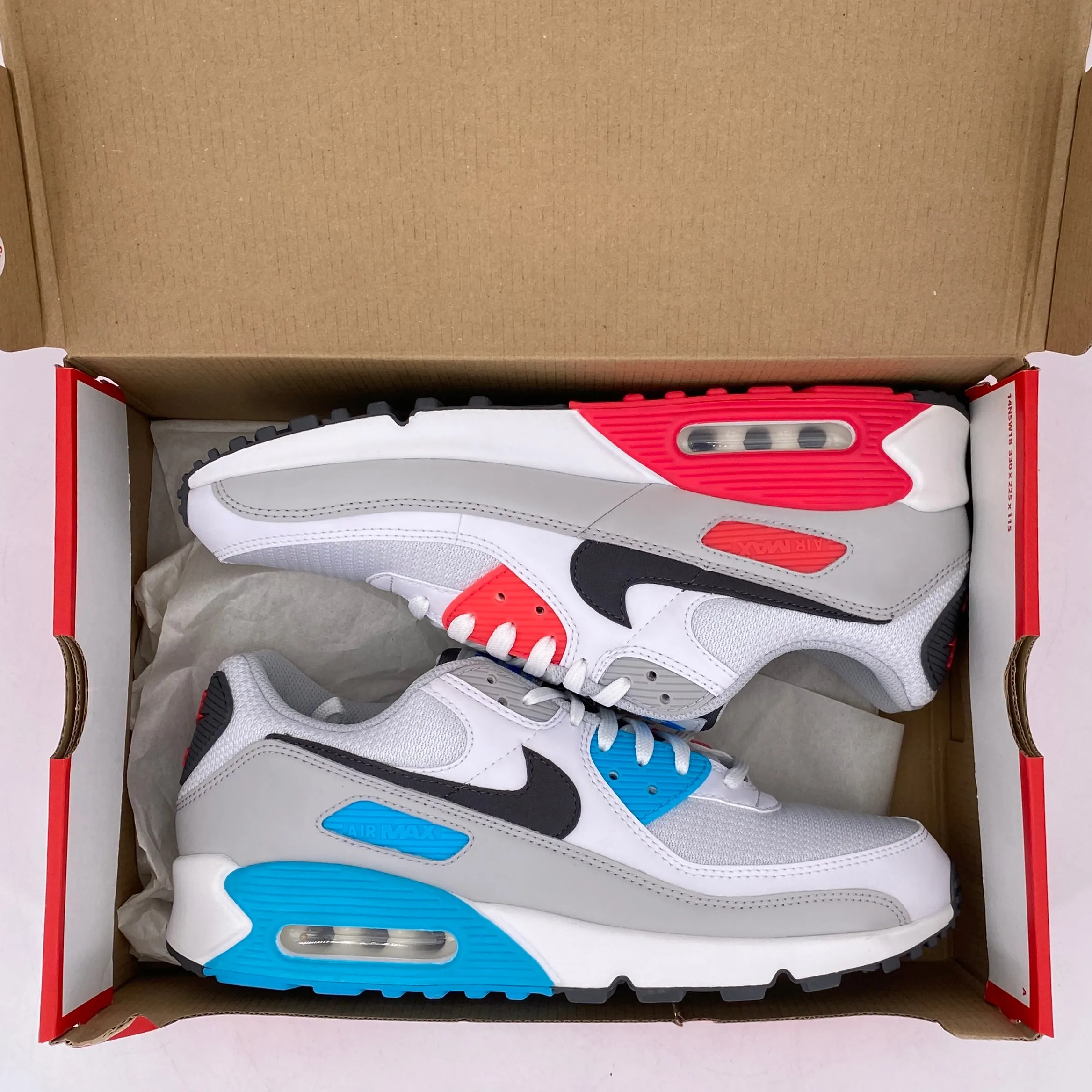 Nike Air Max 90 Chlorine Blue 2021 New Size 10.5