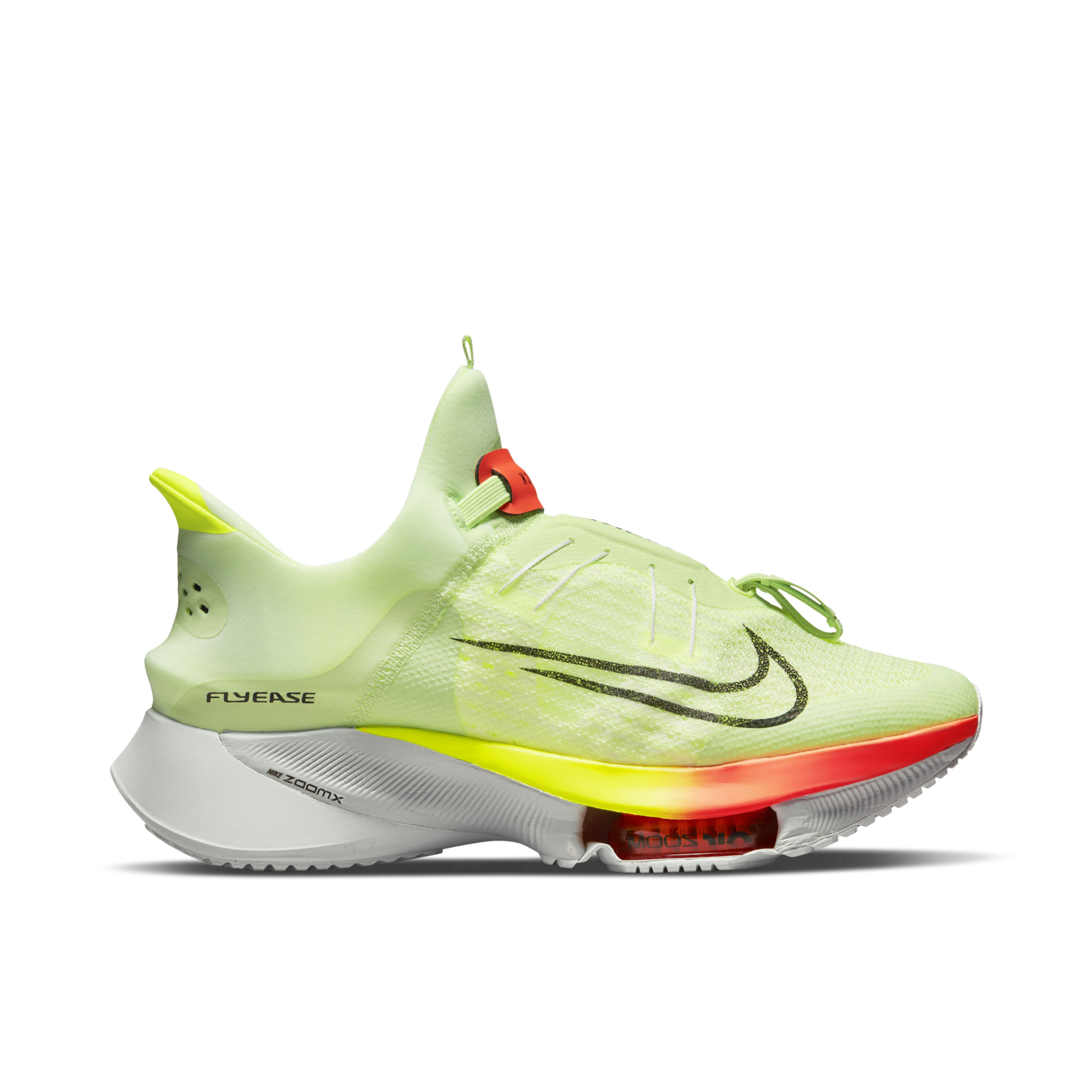 Nike Air Zoom Tempo Next% Flyease Barely Volt Hyper Orange | CV1889-700 | Laced